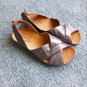 KORKS KORK-EASE Copper Cork Sandal Size 6 Comfy